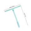 Hoement Mini 360 Rotating T-Shape Glass Squeegee Green, Small Shower Scraper and Car Windshield Window Cleaning Tool for Bathroom Mirror and Floor Cleaning view 2