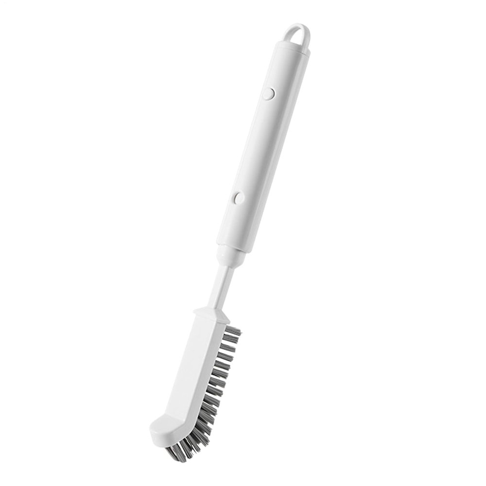 Retractable Long Scrub Brush, 4x29cm ABS Nylon Small Cleaning Brushes with Crevice Brush for Bathroom, Kitchen, Window Track, Tight Spaces