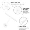 WEKAMOS Household Window Cleaner with Disc White Glass Cleaning Squeegee for Bathroom Mirrors and Home Windows Professional Soft Rubber Blade for Home Use view 3