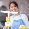 WEKAMOS Household Window Cleaner with Disc White Glass Cleaning Squeegee for Bathroom Mirrors and Home Windows Professional Soft Rubber Blade for Home Use view 4