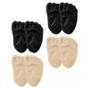 DINHEAROM 4 Pairs High-Heel Insoles and Front Palm Cushions, 4d Sponge Half Sole Mats for Relief, Soft Comfortable Shoe Pads for Women's High Heels, Invisible Non-Slip Inserts for Foot view 4