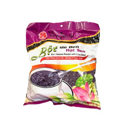 Powder Mix Drinks Group (1 PACK, BLACK SESAME WITH LOTUS POWDER)
