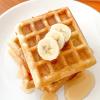 Hokkaido Milk Waffle Mix, Premium Japanese Style Instant Batter for Crispy and Fluffy Waffles, Easy to Prepare Breakfast Flour (1000g) view 2