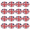 NULYLU Union Jack Disposable Paper Plates 7-inch, 16pcs British Flag Party Plates for Festival, Dessert Serving, and Outdoor Celebrations view 1