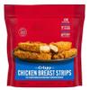 Frozen Crispy Chicken Strips , crispy chicken strips are a delicious addition to any meal. These chicken strips are made with all-natural white meat chicken with no preservatives, then breaded and seasoned to perfection. With 0 grams of trans fat and view 1