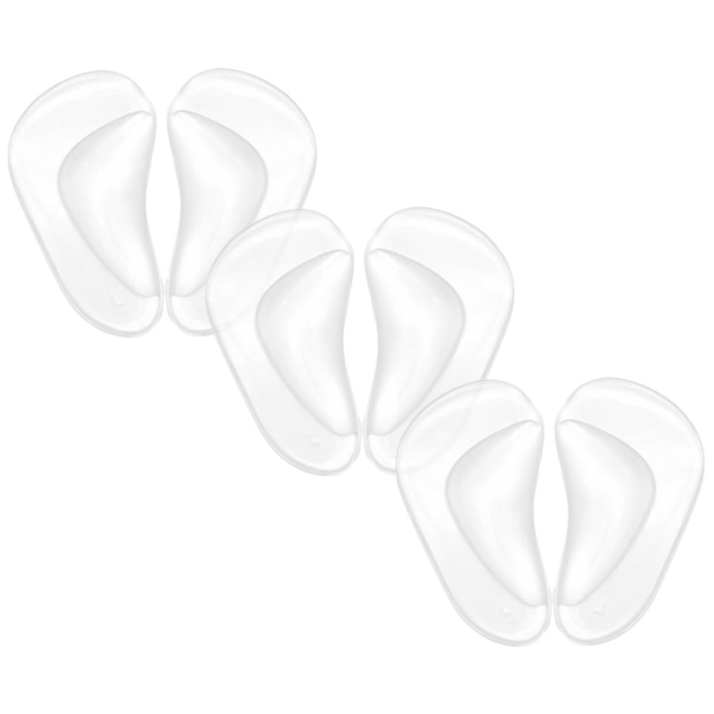 VICASKY 3 Pairs Women Gel Metatarsal Pads Nonslip Forefoot Cushions Triangle Shaped Shoe Insoles Soft Front Foot Pads for High Heels Pumps Comfort