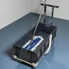GOCHUSX Freestanding Floor Mop Sink, Commercial Floor Plastic Mop Basin, with Wheels, Household Mop Buckets for Restaurants, Bars, Garages, Bathroom(100x40x34cm) view 2