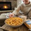 Amish Good Gourmet Caramel and Cheddar Popcorn Blend, 7 oz Sweet and Savory Nostalgic Snack in Convenient Resealable Bag. view 4