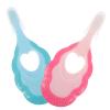 WATIIFUFU Gentle Soft Bristle Toothbrush 2pcs Set for Ages 1-6, Comfortable Manual Teeth Brush in Blue and Pink, Daily Use Dental Care Tool for Sensitive Gums view 1