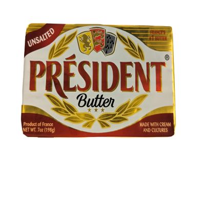 Prsident Unsalted Butter 7oz (Pack of 20)