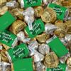 1.62lbs St. Patrick's Day Candy For Party Favors, Treat Bags & More - Green Kisses, Assorted Chocolate Miniatures and Mini Peanut Butter Cups (110 Pcs) view 1