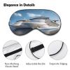 Cruise Ship Eye Mask for Sleeping Soft Breathable Sleep Mask with Adjustable Strap Light Blocking Night Eye Cover Comfortable Night Blindfold Eyeshade Sleep Shade Cover for Travel view 3