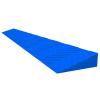 0.8-2.2 Inch High Indoor Plastic Threshold Ramp, Anti-Slip Wheelchair Ramp Easy Installation for Doorways Bathroom Bike Cleaning Robo(Blue,4cm/1.6inch) view 1