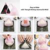 LENITH Unseasoned Seaweed Sheets for Triangle Gimbap, Includes Rice Mold & Stickers, Individually Wrapped - 30 Sheets (10 Sheets x 3 Packs) 30g (1.06 oz) view 4