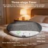 2026 New Sleep Pillow Speaker, Bluetooth Pillow Speaker with White Noise Timer Wireless Sleep Aid with Stereo Bass Private Sleep Headphones for Adult Kids (Blue1PC) view 3