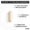 1000 mg Triple Blend Zinc Carnosine Supplement Ultra High Strength 150 mg Zinc L-Carnosine Complex with L-Glutamine & Slippery Elm Third-Party Tested 60 Capsules view 4