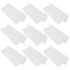 TOPPERFUN Waterproof Cellophane Wrap Sheets 20x20cm 2.2 Mil Thickness, 300pcs Wrapping Paper for Candy Bouquets DIY Craft Supplies and Basket Decorations view 1