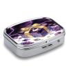The Dream Box Under The Starry Veil Pill Box 2-Compartment Portable Travel Square Pill Case Daily Pill Holder with Store Vitamins Pocket Medicine Organizer for Office Home Fish Oil view 3