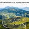 Intelligent Dual Focus Glasses,Smart Autofocus Glasses,Automatic Zoom Reading Glassess,Smart Zoom Glassess for Women Men (Silver,+2.5/250) view 4