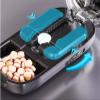 Portable 2 3 4 Halves Pill Cutter and Storage Box Reusable Medicine Containers Medicine Storage with Accurate Pill Alignment (Blue1/3) view 4