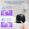 Midomi Ultrasonic Retainer Cleaner, 45kHz Denture Cleaner Machine, 5min and 10min Modes with Rechargable Top Cover, 200ml Dental Cleaning Pod, MouthGuard Cleaner for Aligner NightGuard Jewelry view 4