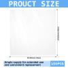 100 Pack Disposable Poly Lug Liners 23" x 23" Heavy Duty Thick Plastic Meat Lug Liners 2.5 Mil Food Basket Bag for Meat Processing & Mixing Plastic Flat Transport Bag for Instant Cleanup view 2