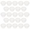 ARTIBETTER Disposable Sauce Cups with Lids 100pcs 50ml Pp Plastic Leakproof Dipping Sauce Containers for Takeaway Picnic and Food Storage view 1