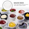 ARTIBETTER Disposable Sauce Cups with Lids 100pcs 50ml Pp Plastic Leakproof Dipping Sauce Containers for Takeaway Picnic and Food Storage view 3