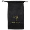 WATIIFUFU Hair Dryer Storage Bag Drawstring Velvet Pouch 19x35cm Portable Hair Blow Dryer Travel Carrying Bag for Salon and Home Use view 1