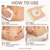 Prgislew 50Pcs Castor Oil Patches, Organic Cotton Castor Oil Pack Wrap Disposable Self-Adhesive Belly Button Patch Cover for Castor Oil, Mess-Free Anti Leakage No Wash Castor Oil Packs for Stomach view 4