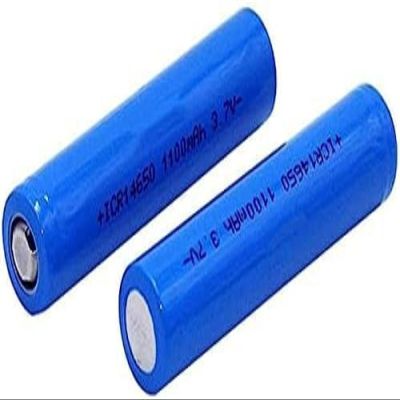 PQJDJDCNB Aa - Batera Recargable De Iones De Litio para Tapa Plana, 14650, 3,7 V, 1100 Mah, Iones De Litio, 2 Unidades