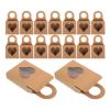 ADOCARN 25pcs Kraft Paper Wine Bottle Boxes with Window and Handle Portable Wine Bottle Holders for Wrapping and Home Decoration Hanging for Parties and Events view 1
