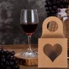 ADOCARN 25pcs Kraft Paper Wine Bottle Boxes with Window and Handle Portable Wine Bottle Holders for Wrapping and Home Decoration Hanging for Parties and Events view 4