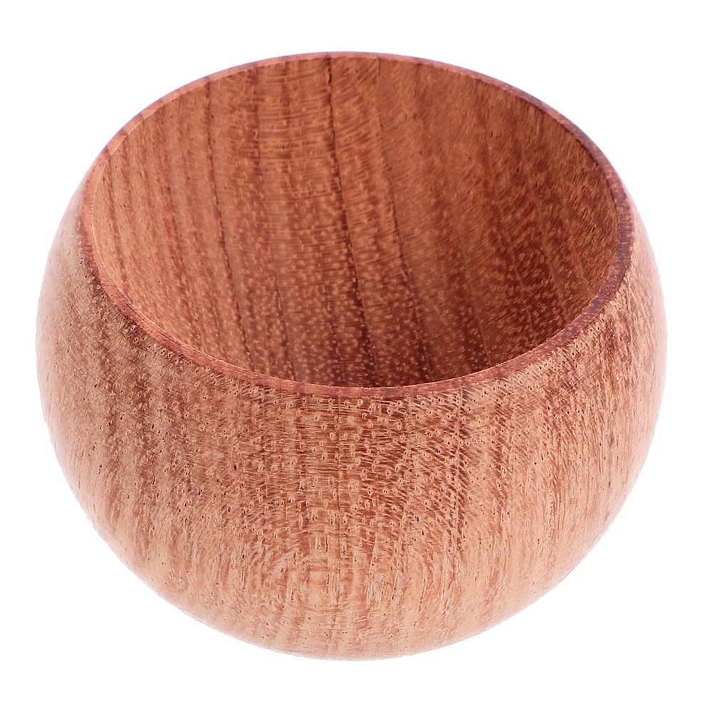 DECORNIJIA Wooden Essential Oil Diffuser Mini Aroma Diffuser Stand for Home and Office Small Round Sandalwood Scent Wood for Aromatherapy Use