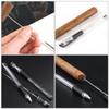 ADOCARN 2pcs Stainless Steel Cigar Punch Cutter and Draw Enhancer Tool for Precise Dredging and Crafting Accessories view 4