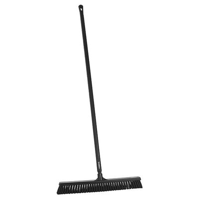 24 in Sweep Face Push Broom, Soft, Black, Mfr: 31999/29629-A