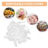 Artibetter Elastic Plastic Bowl Covers 100pcs Food Grade Stretchable Food Wrap Fresh Keeping Bags for Kitchen Storage Picnic view 3