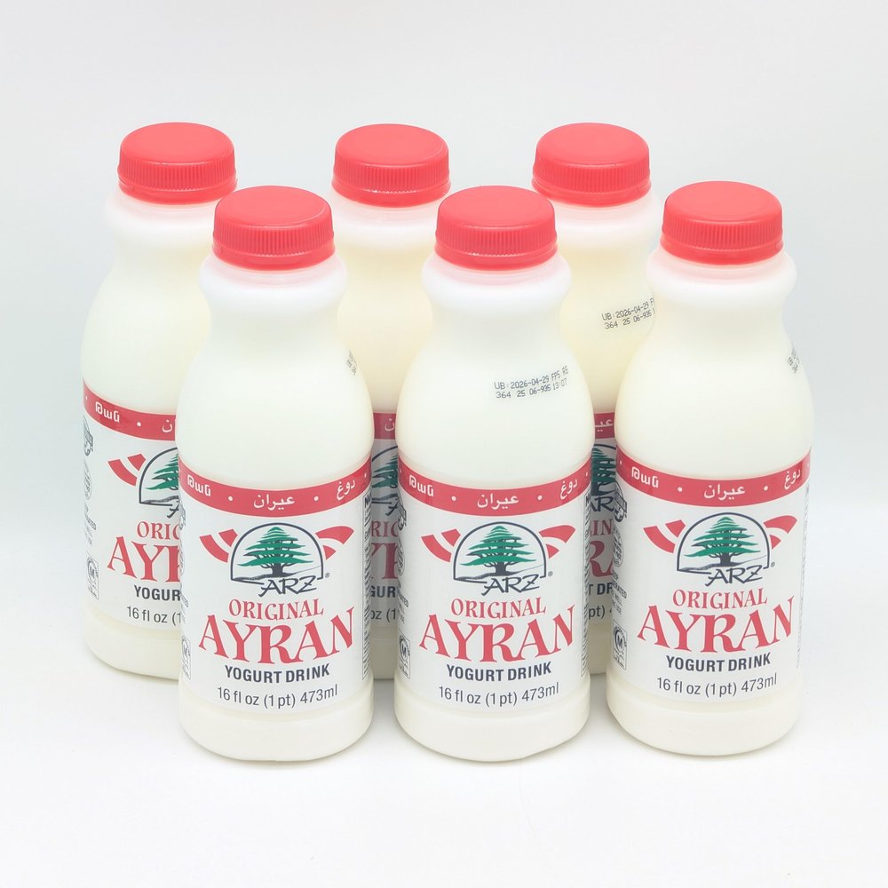 ARZ Original Ayran Yogurt Drink, 16 fl oz, 6 Pack