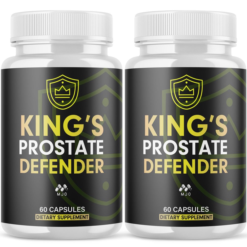 (2 Pack) Kings Prostate Defender Capsule, Official KingsProstateDefender Pill with All Natural Ingredient, Advance Overall Health, Wellness Supplement & Strength Healthy Vitamin Formula (120 Capsules)