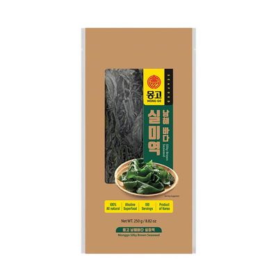 MONGGO Namhae Silky Seaweed, Korean Premium Wakame, Miyeok, 8.82 oz (250 g)