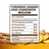 120 Premium Turmeric Ginger Cinnamon Tea, Turmeric Ginger Herbal Tea, Digestive Support, Vegan, Sugar Free, Caffeine Free, Daily Wellness Tea, Gift Choice, Rich & Warming Taste view 2