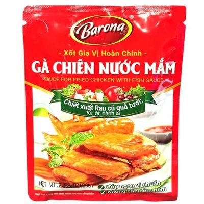 Barona Sauce for Fried Chicken with Fish Sauce, G Chin Nc Mm, 2.82 OZ (80 g)