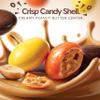 Candy Coated Peanut Butter Chocolate Bites 24oz Bulk Bag, Peanut Butter Center with Crisp Shell, Orange Yellow Brown Candy Pieces for Party Favors, Candies Buffets, Dessert Toppings and Holiday Treats view 2
