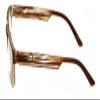 V.W.E. Modern Rectangular Progressive Reader - Clear On Top Reading Glasses - AR Coating Z122 (Brown, 3.25, x) view 3