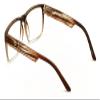 V.W.E. Modern Rectangular Progressive Reader - Clear On Top Reading Glasses - AR Coating Z122 (Brown, 3.25, x) view 4