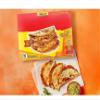 Grilled Chicken Quesadillas are a premium frozen handheld meal that combines convenience with bold, authentic flavors. Handmade with slow-cooked, antibiotic-free shredded chicken and premium cheddar cheese, these quesadillas are encased in signature view 3