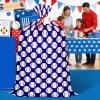 WRAPAHOLIC 56" Extra Large Baseball Plastic Gift Bag - Classic Baseball Jumbo Bike Bag Gift Wrap for Tenns Boys Birthday, Baby Shower and Ball Sports Theme Party- 56" H x 36" W view 4