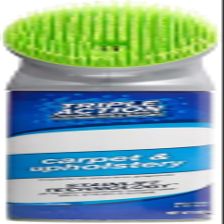Carpet & Upholstery Foam Cleaner with Built-In Scrub Brush, Triple Action Cleaning Formula, Stain & Odor Remover for Rugs, Stairs & Fabric Furniture, 12 oz