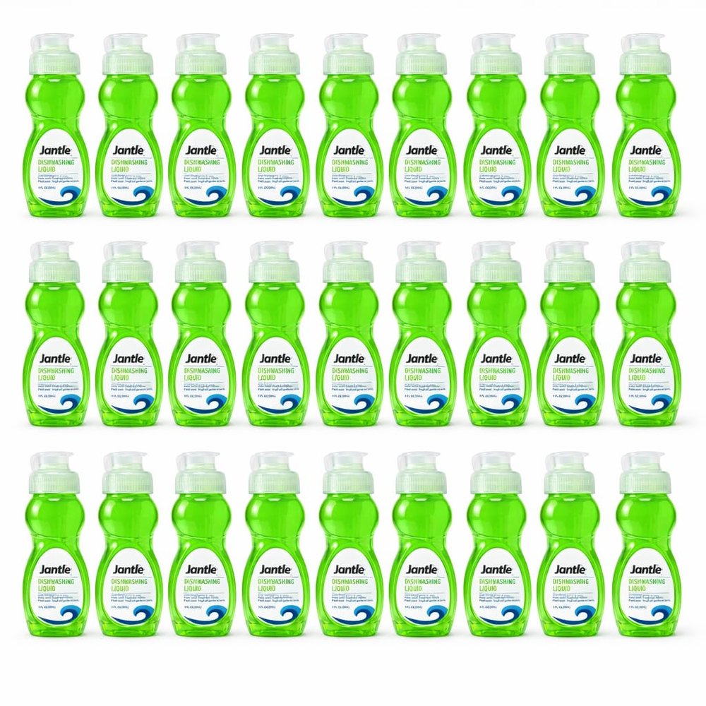 3 oz Dishwashing Liquid Bottles Case of 72 Travel Size Mini Dish Soap Bulk Small Kitchen Soap for Airbnb, Vacation Rentals, Hotels, Food Pantry & Welcome Baskets 216 Total Fl Oz