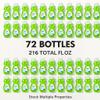 3 oz Dishwashing Liquid Bottles Case of 72 Travel Size Mini Dish Soap Bulk Small Kitchen Soap for Airbnb, Vacation Rentals, Hotels, Food Pantry & Welcome Baskets 216 Total Fl Oz view 4